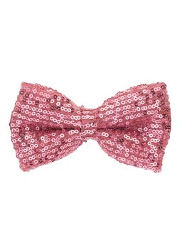 The Tie Hub - Pink Sequin Classic Bowtie