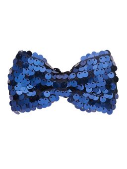 The Tie Hub - Blue Big Sequin Classic Bow Tie