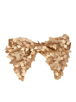 The Tie Hub - Gold Sequin Rhombus Butterfly Bowtie