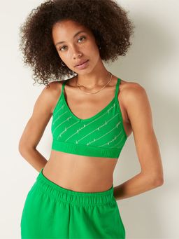 Victoria's Secret - Green Pink Ultimate Lightly Lined Sports Bra