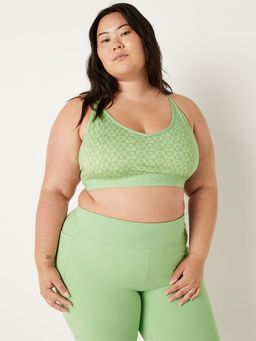 Victoria's Secret - Green Pink Ultimate Lightly Lined Sports Bra