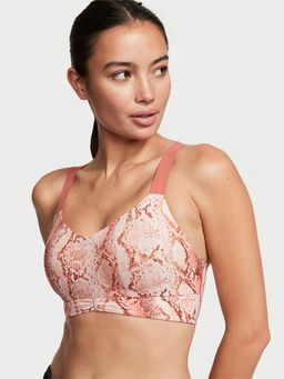 Victoria's Secret - Peach Secret Love Cloud Ruched Sports Bra (XS)