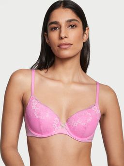Victoria's Secret - Pink Body By Victoria Lightly Lined Lace Demi Bra