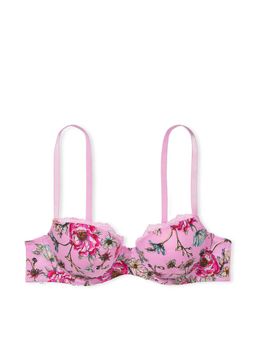 Victoria's Secret - Pink Dream Angels Lightly Lined Floral Demi Bra