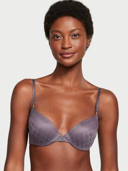 Victoria's Secret - Grey Very Sexy Icon By Secret Push-Up Demi Bra