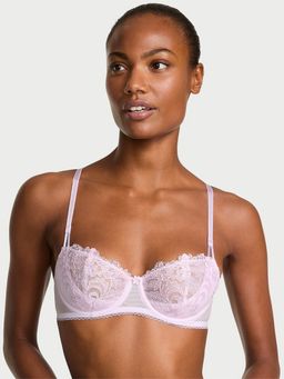Victoria's Secret - Pink Dream Angels Wicked Vintage Blossom Unlined Balconette Bra