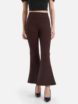 Kazo - Flared Jeggings with Elasticated Waistband