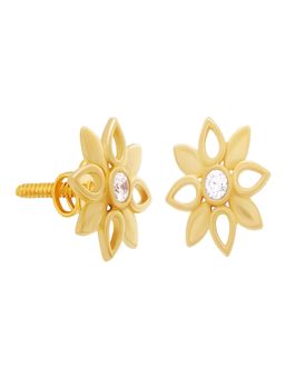 WHP Jewellers - Bloom & Petals Gold Earring