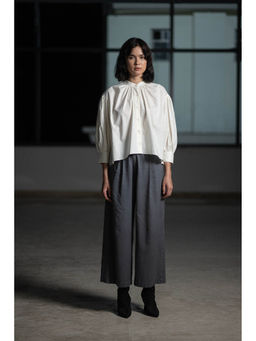 ORIGANI - White Meadow Solid Shirt