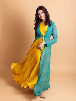 Label Rishmaan - Eliza Cotton Dress with Jacket (Set of 2)