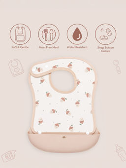 Mi Arcus - Printed Silicone Crumb Catcher Bib
