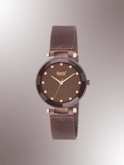 Ajanta Quartz - Brown Dial Analog Watch For Women - AWC118ESL/3 (M)