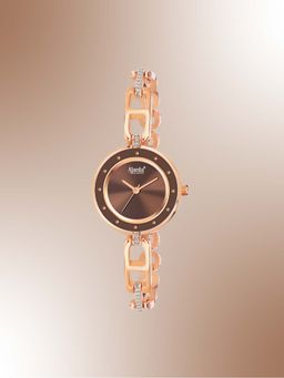 Ajanta Quartz - Brown Dial Analog Watch For Women - AWC120ESL/4 (M)