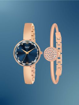 Ajanta Quartz - Blue Dial Analog Watch For Women - AWC126ESL/1 (M)