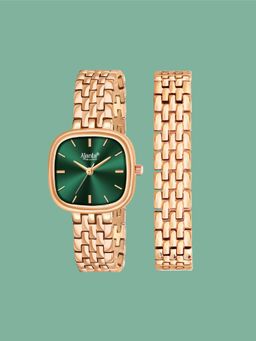 Ajanta Quartz - Green Dial Analog Watch For Women - AWC127ESL/3 (M)