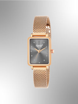 Ajanta Quartz - Grey Dial Analog Watch For Women - AWC128ESL/1 (M)