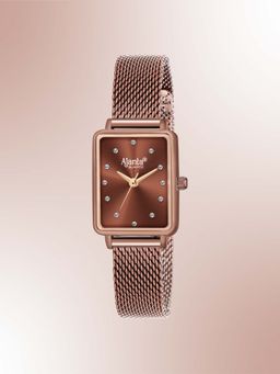 Ajanta Quartz - Brown Dial Analog Watch For Women - AWC128ESL/5 (M)