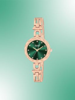 Ajanta Quartz - Green Dial Analog Watch For Women - AWC130ESL/3 (M)