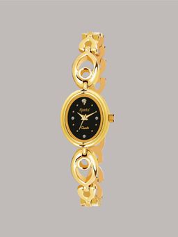 Ajanta Quartz - Black Dial Analog Watch For Women - AWC411MRL/1 (S)