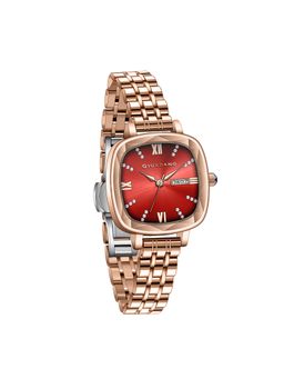 Giordano - Red Dial Analog Watch For Women - GZ-60097 (M)