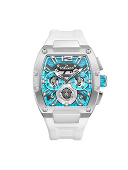 Tornado - Blue Dial Analog Watch For Men - T23105-SSWL (M)
