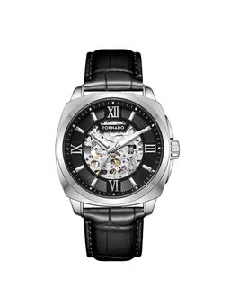Tornado - Black Dial Analog Watch For Men - T7316-SLBB (M)