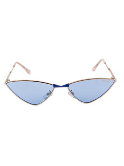 Voyage - Blue Cat Eye Sunglasses-B80491MG3438