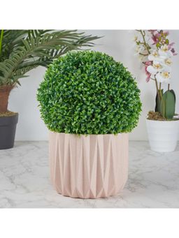 HomeTown - Ilana Artificial Grass Decorative Ball Dia 28 cm In Green Colour