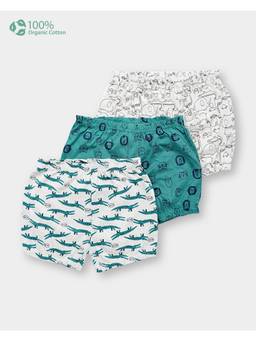Carter's - Baby Boy Organic Cotton Blommer In Assorted Prints (Pack of 3)