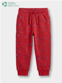Carter's - Baby Boy Organic Cotton Pull-On Pants In Transport Print