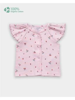 Carter's - Baby Girl Organic Cotton Front Open Top