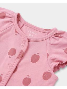 Carter's - Baby Girl Organic Cotton Front Open Tops (Pack of 3)
