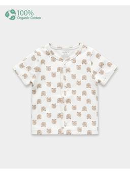 Carter's - Baby Boy Organic Cotton Front Open T-Shirt