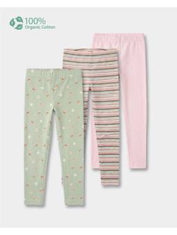 Carter's - Toddler Girl Organic Cotton Leggings (Pack of 3)