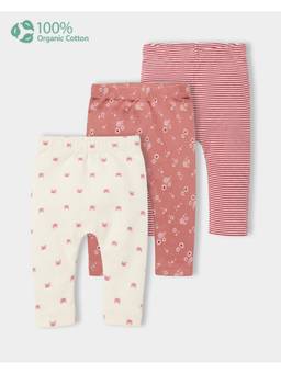 Carter's - Baby Girl Organic Cotton Diaper Pants (Pack of 3)