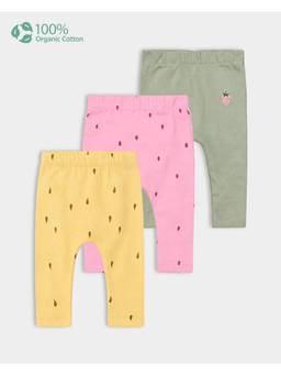 Carter's - Organic Cotton Diaper Pants In Assorted Prints (Pack of 3)