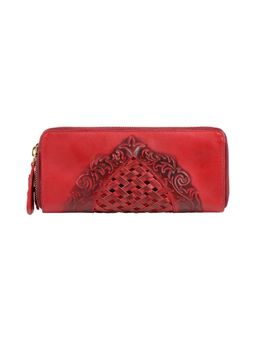 Hidesign - Belle Star W4 (RF) Red Leather Women's Wallet