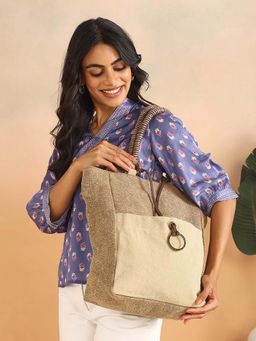 Fabindia - Beige Tote Bag