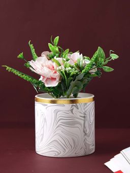 Tayhaa - Ceramic Planter with Abstract Pattern