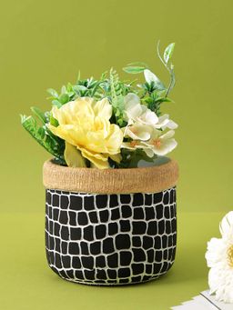 Tayhaa - Black Ceramic Planter