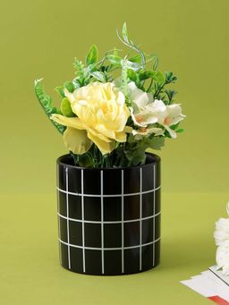 Tayhaa - Black Ceramic Planter