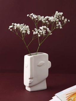 Tayhaa - Ceramic Face Vase
