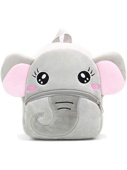 Blue Tree - Grey Cute School Bag for Kids (1-6 Years)