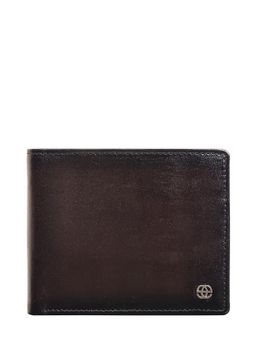 Eske - Quen Two Fold Wallet For Men,7 Card Holders, Brown VT
