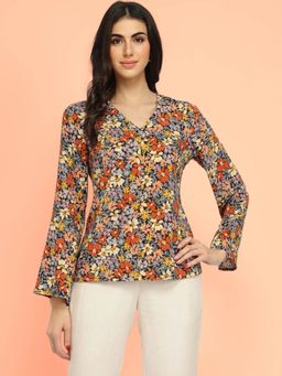 FableStreet - Multicolour Floral Top