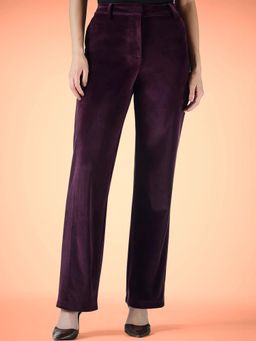FableStreet - Women Purple Pant