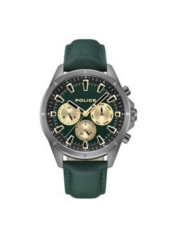Police - PLPEWJF0005801 Green Dial Analog Watch For Men