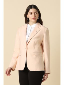 Allen Solly - Women Peach Blazer