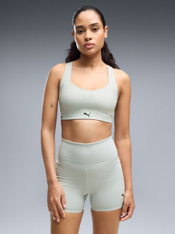 Puma - Pwrmode High Support Womens Sea Green Sports Bra