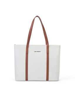 Lino Perros - Women Valley Everyday Off-White Tote Bag